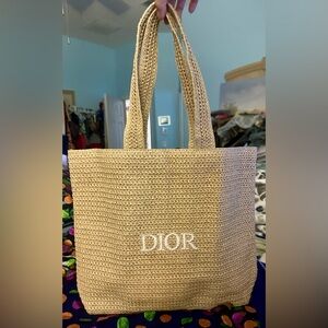 Dior Large Raffia Tote VIP/ GWP Item
